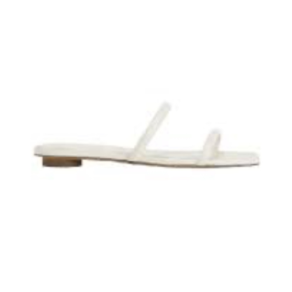 Everlane Double Strap White Sandal - Picture 3 of 3